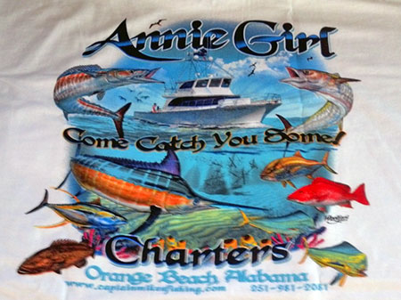 Charter Boat Annie Girl - T'shirt